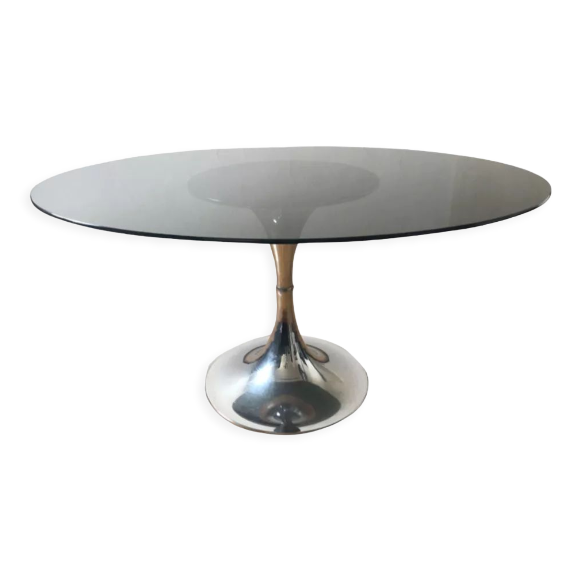 Oval table circa 1970