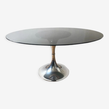 Oval table circa 1970