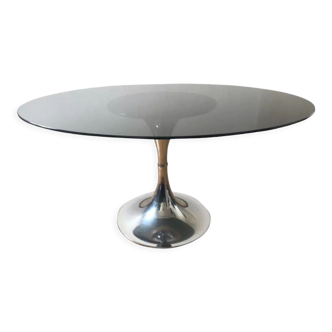 Oval table circa 1970