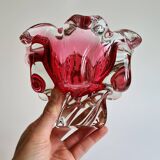 Josef Michal Hospodka Empty Pocket - Czech Blown Glass Murano Style (Year