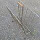 Vintage brass magazine rack
