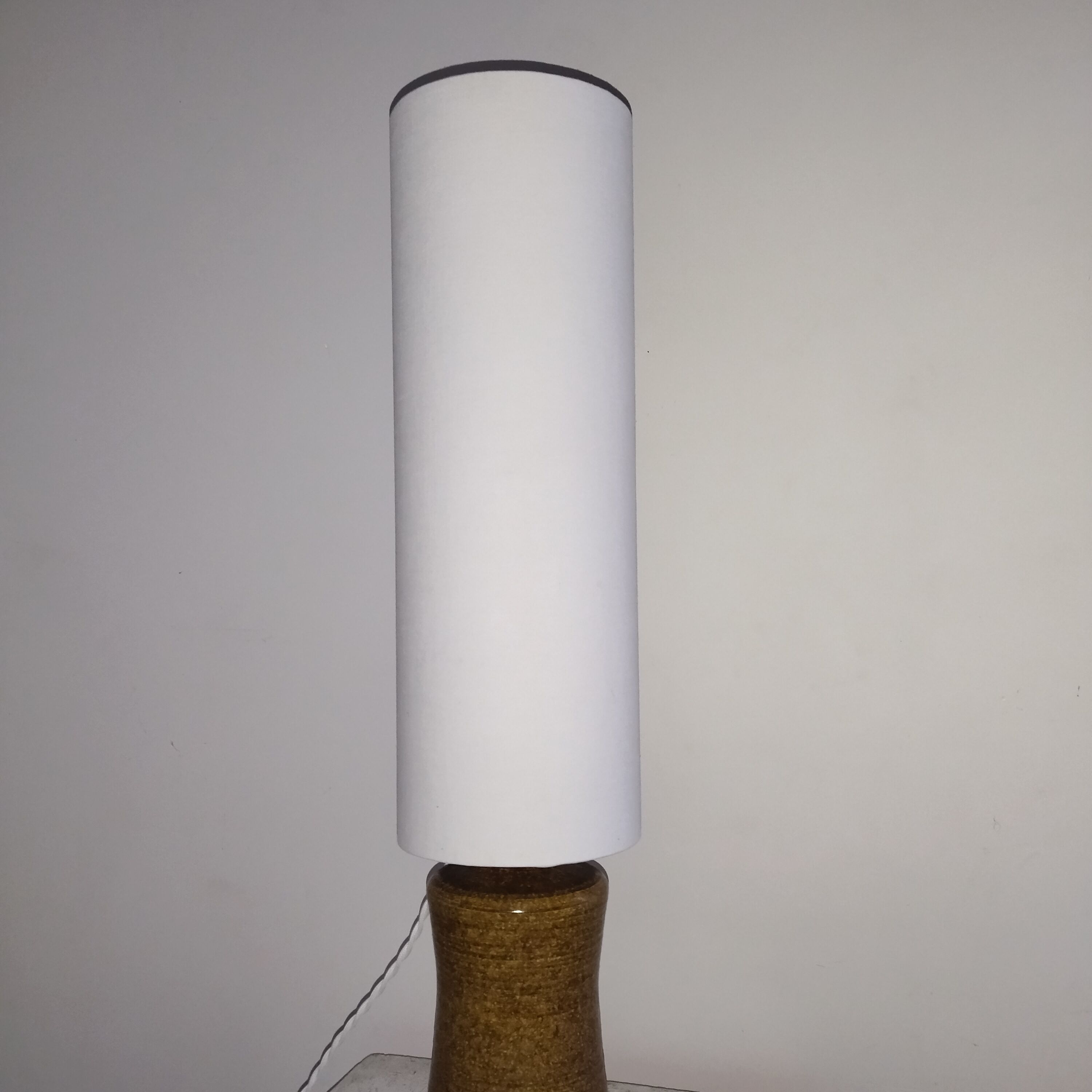 Lamp Accolay ceramic 50 1950 50's deco design