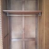 Old and large 3-door wardrobe