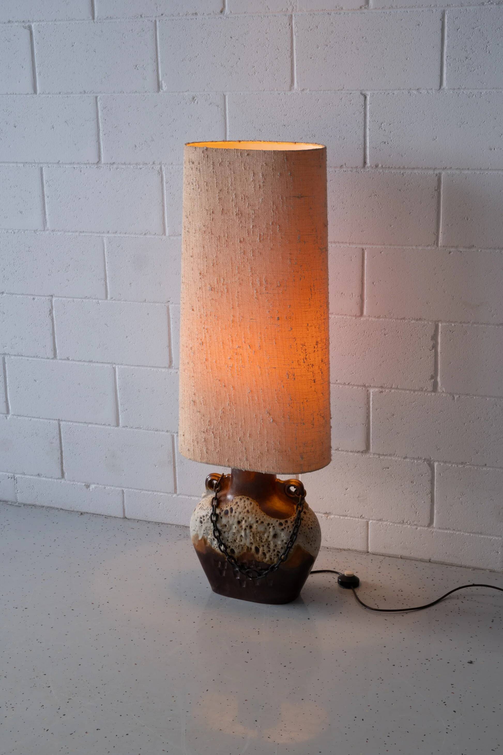 Lampe de sol danoise vintage