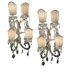 Large Maria Teresa Crystal Sconces Set of 2 1970’s