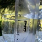 Engraved blown glasses