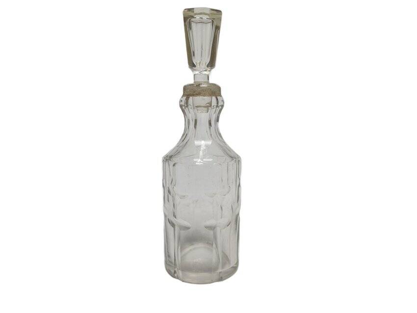 Antique Biedermeier carafe, Austria, 1890s