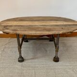 Industrial coffee table