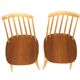 Set de 2 chaises "Janostolen", Klevshult, Vaggeryd, Suède, 1960