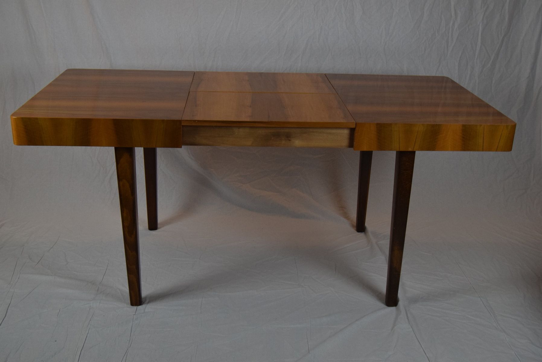 Table dining room in teak & four chairs 1960 s