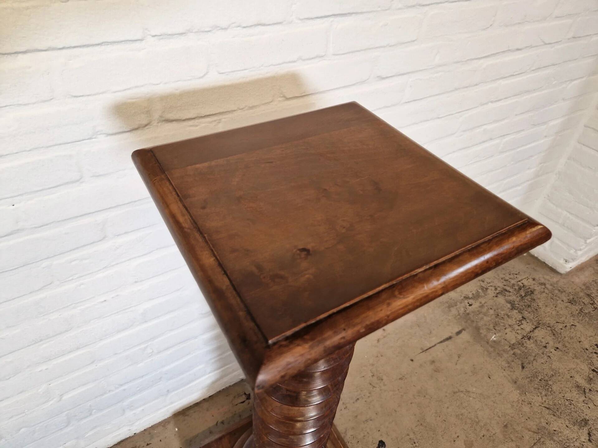 Antique wine press plant stand, France 1940s