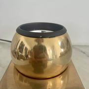 Vintage wall lamp Disderot, brass and swivel, France 1970