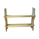 Oak wall shelf