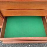 Scandinavian teak row by Axel Christensen for ACO Mobler