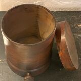 Pot d’apothicaire en bois