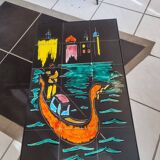 Vintage coffee table signed