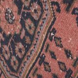 Vintage Turkish Oushak Rug Handwoven 80x670 cm