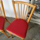 Set of 6 vintage chairs with mismatched bars