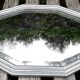 Antique mirror art deco 43x89 cm