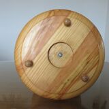 Scandinavian wooden servant 60s 70s