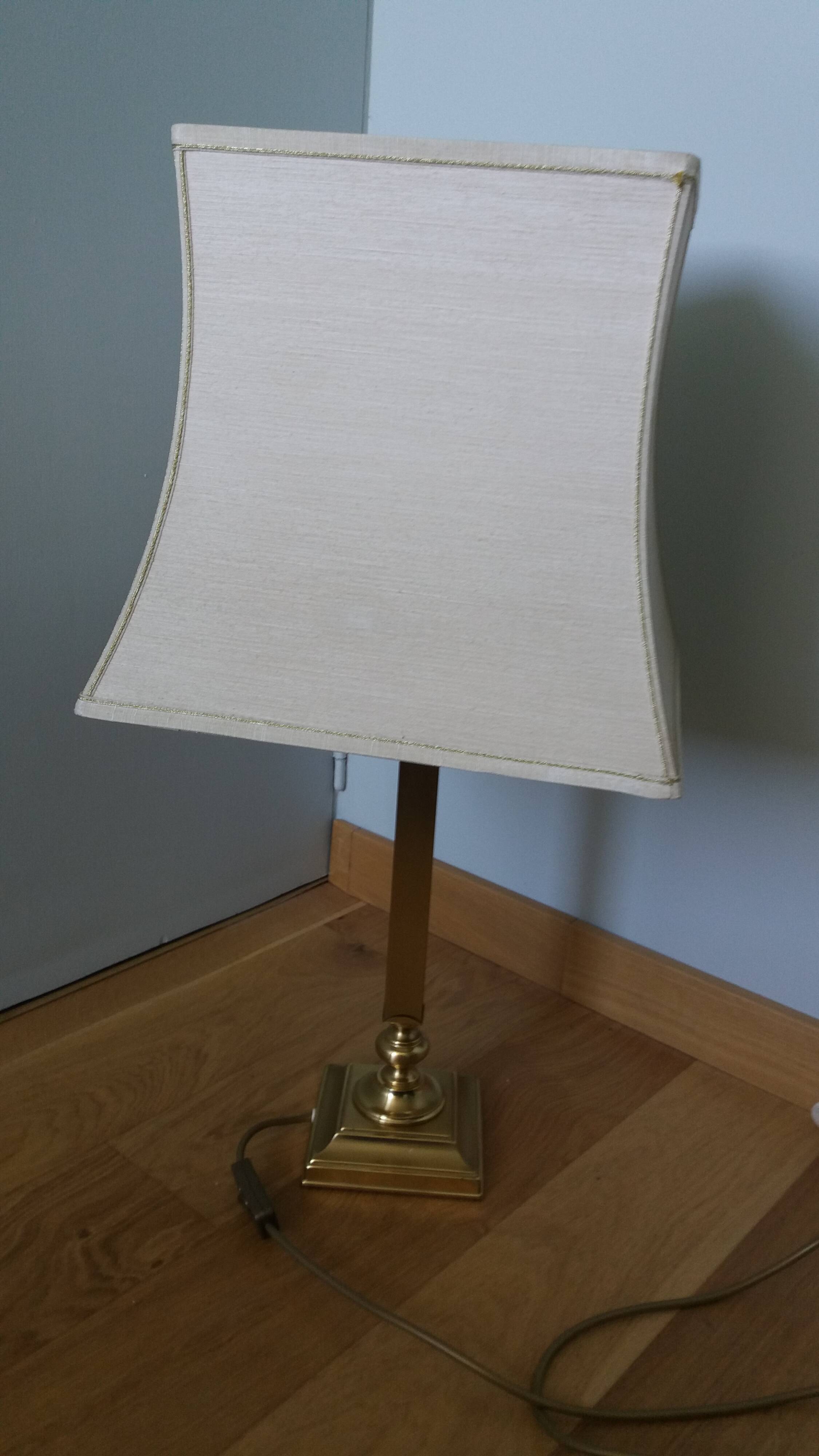 Baulmann lamp, Germany, 72 cm in height.