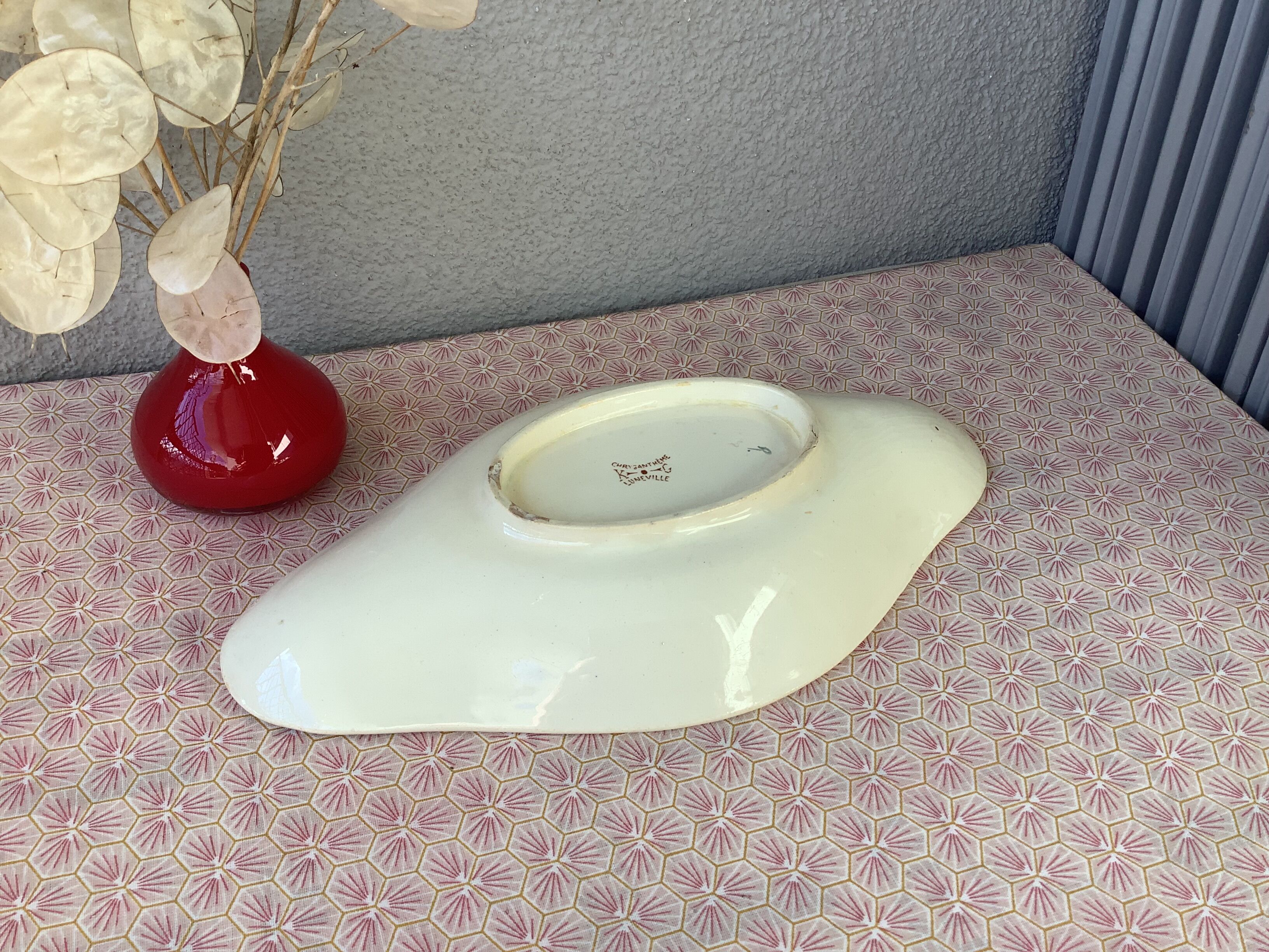 Ravier Lunéville Keller & Guérin XIXth, iron earth