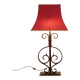 Lampe vintage en fer forgé