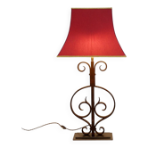 Lampe vintage en fer forgé