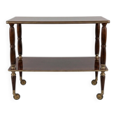 Vintage service dessert trolley on wheels - Retro style