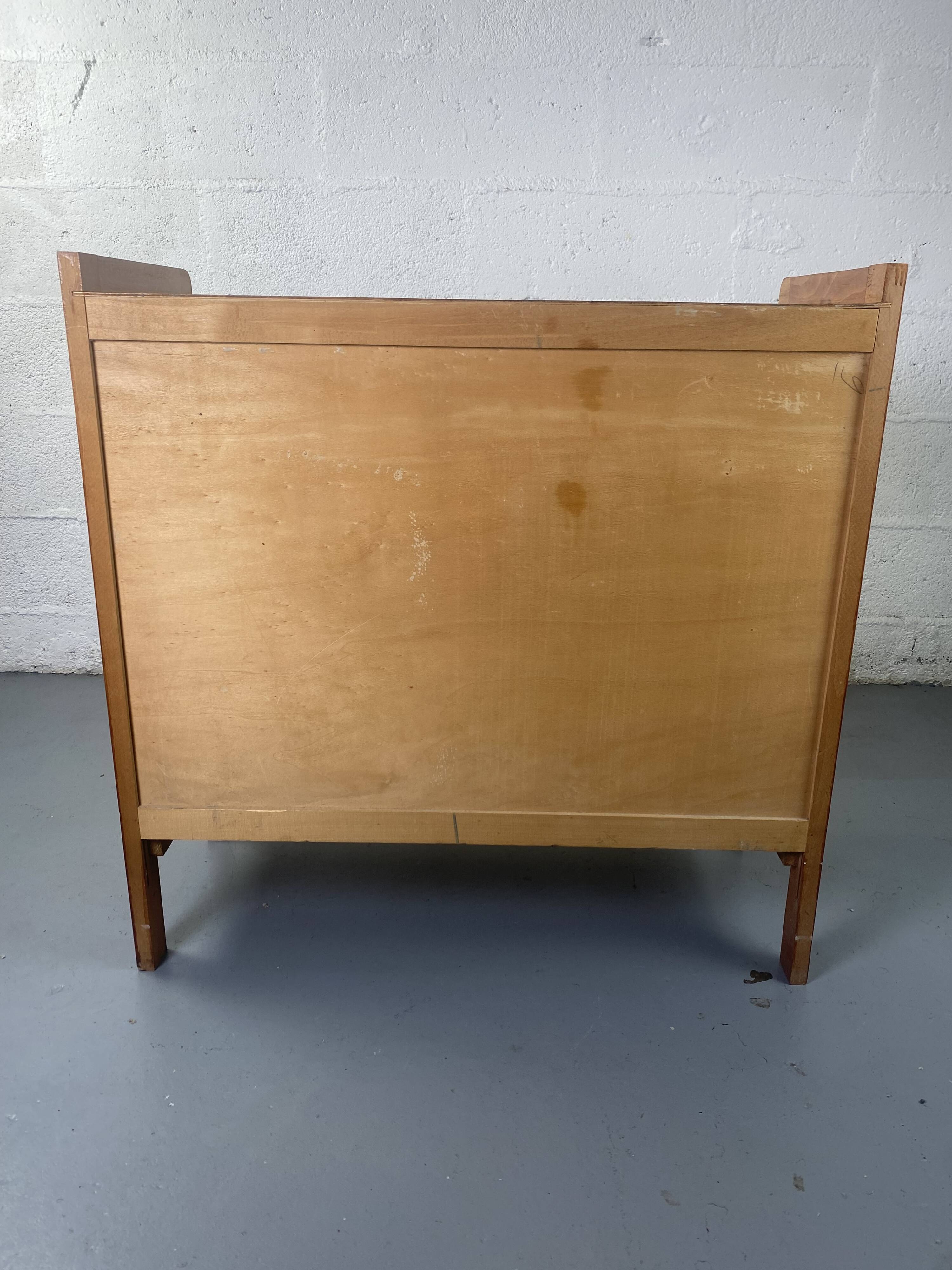 Commode Vintage en Bois à 3 Tiroirs