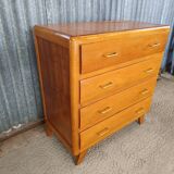 Commode en bois vintage