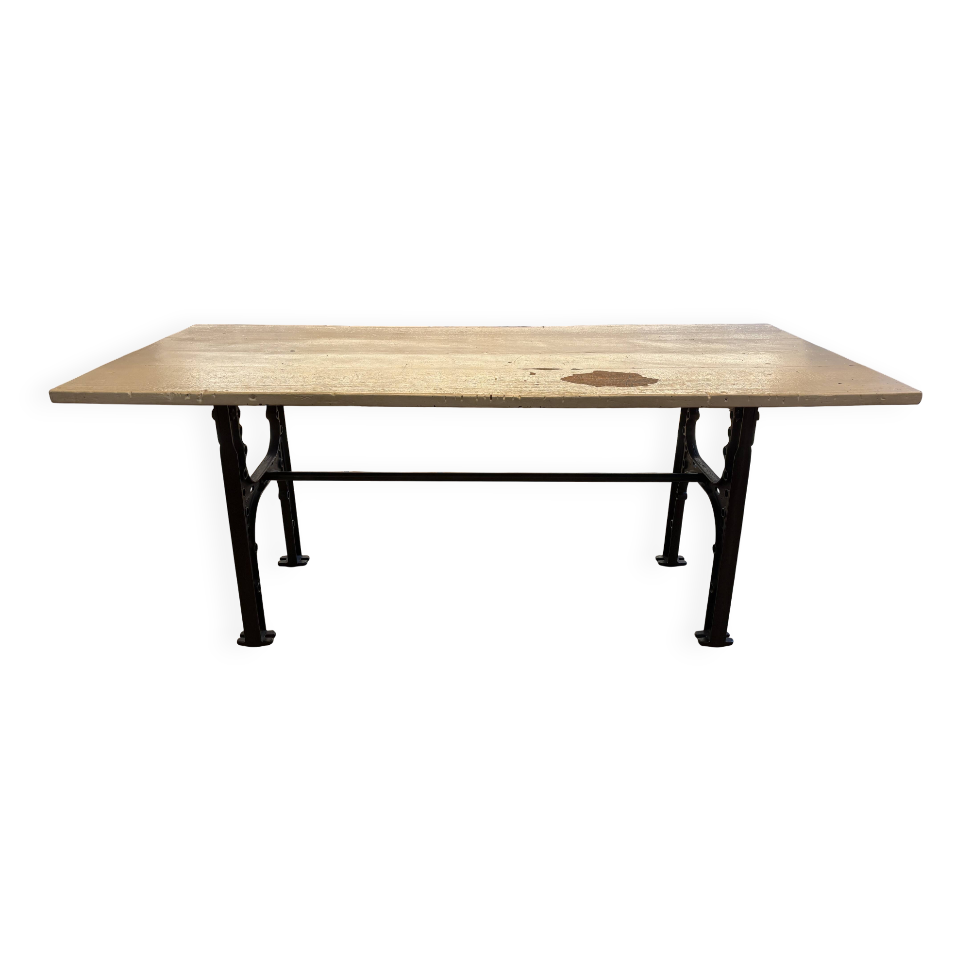 Industrial dining table