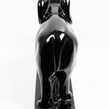 Charles lemanceau, saint-clément earthenware factory - elephant and baby elephant