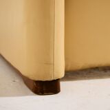 Maralunga leather set by Vico Magistretti for Cassina, Set of 3