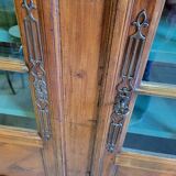 Louis XV display case library with small panes from the beginning of the 19th century