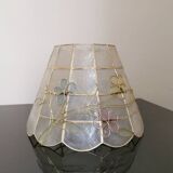 Mother-of-pearl and brass lampshade
