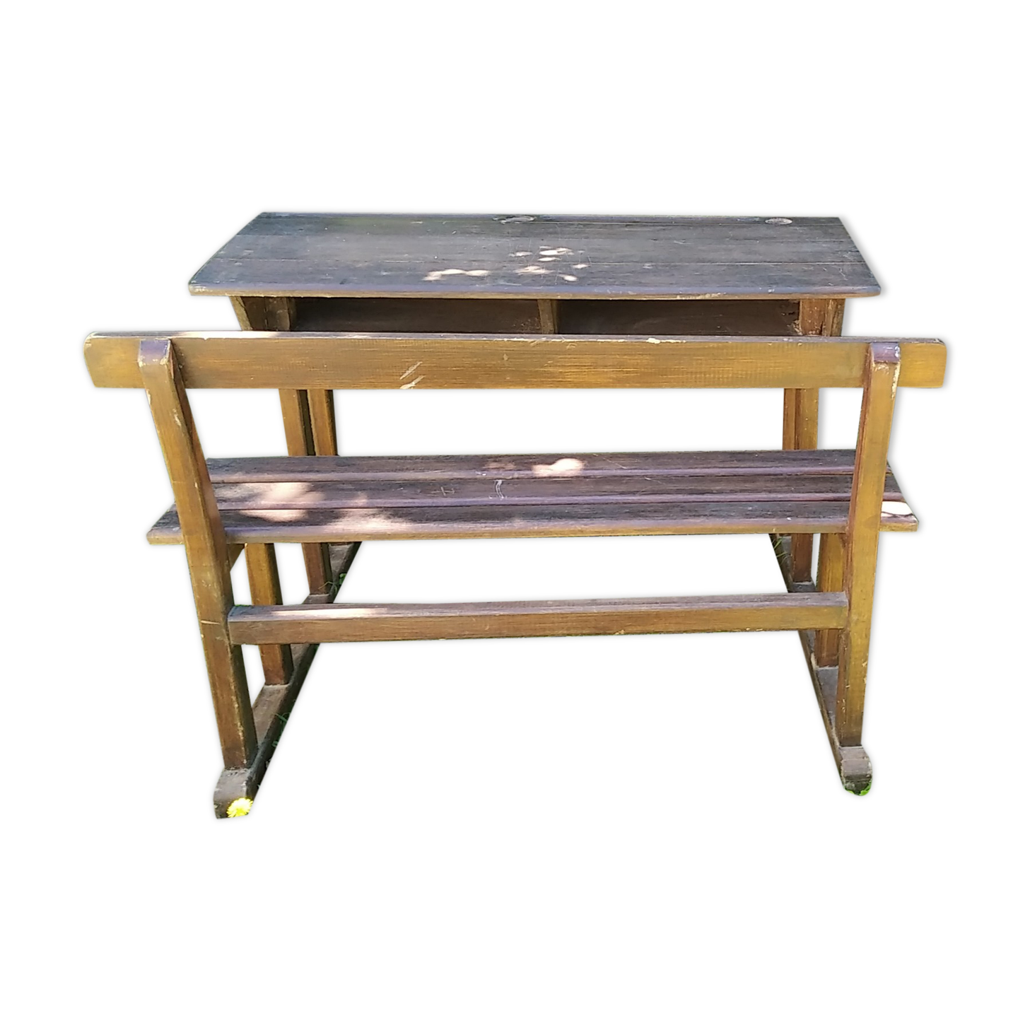 Double child desk