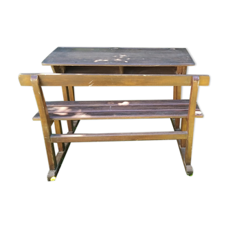 Double child desk