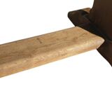 Solid wood farmhouse table long 230cm