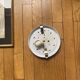 Ceiling light or wall sconce in white speckled glass Clichy 25 cm