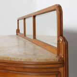 Exceptional hemisphere Art Nouveau Sideboard by Maurice Dufrene, France 1911