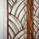 Bamboo and rattan screen