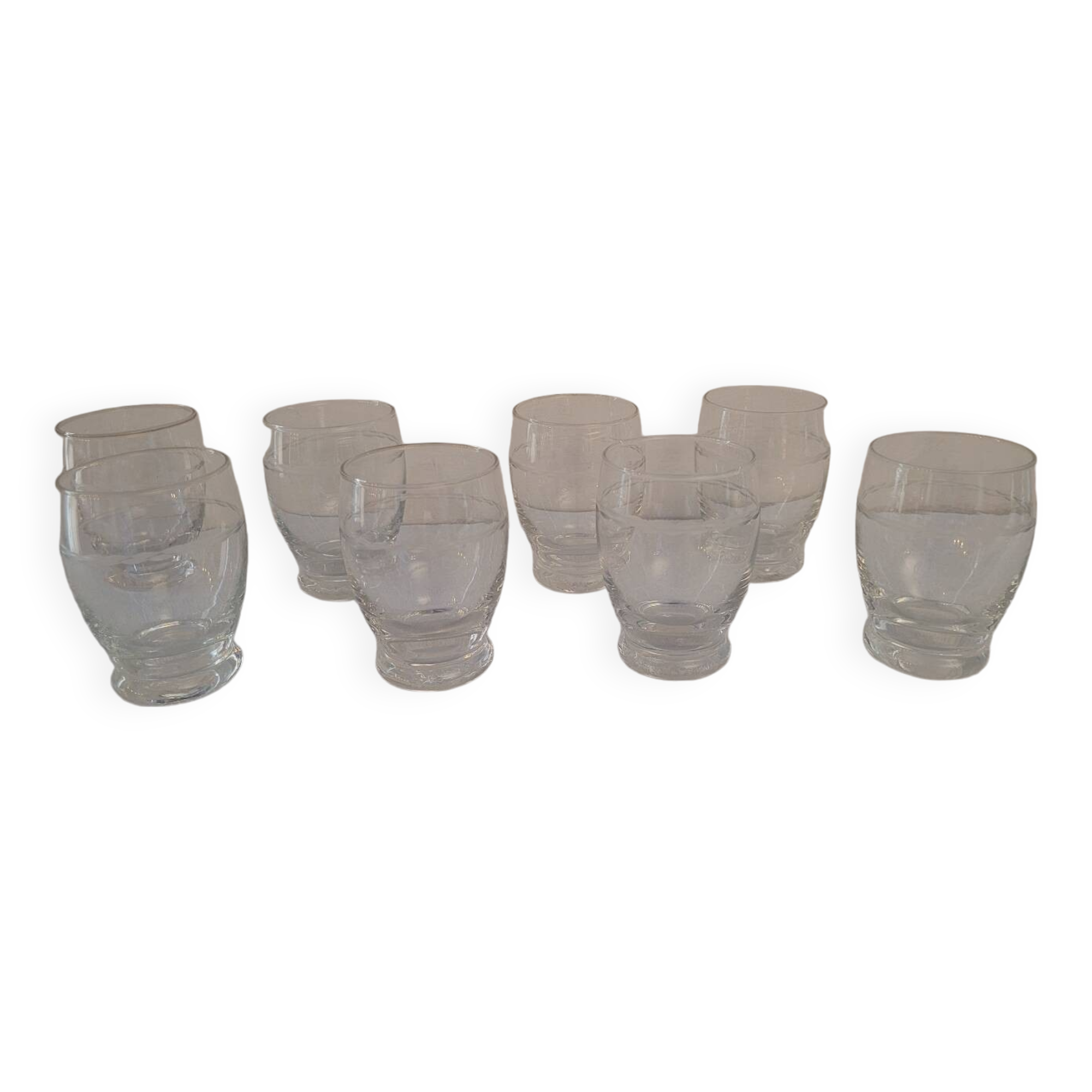 Verres ciselés 40's