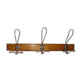 Old wall coat holder at 3 patères