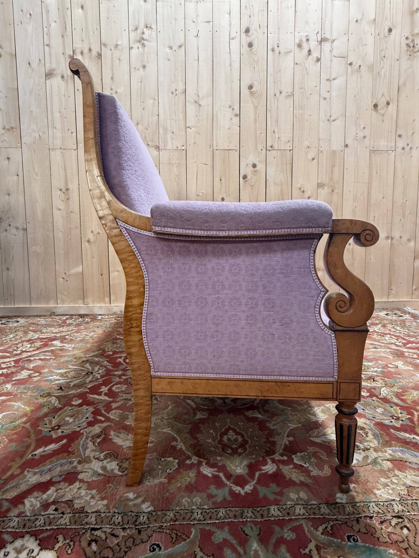 Salon Charles X canapé et 4 fauteuils