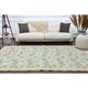 1970s Vintage Turkish Oushak Handmade Wool Cotton Beige Area Rug 170x280