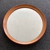 Scandinavian round wall mirror