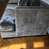 Velvet sofa