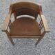 Vintage oak office chair