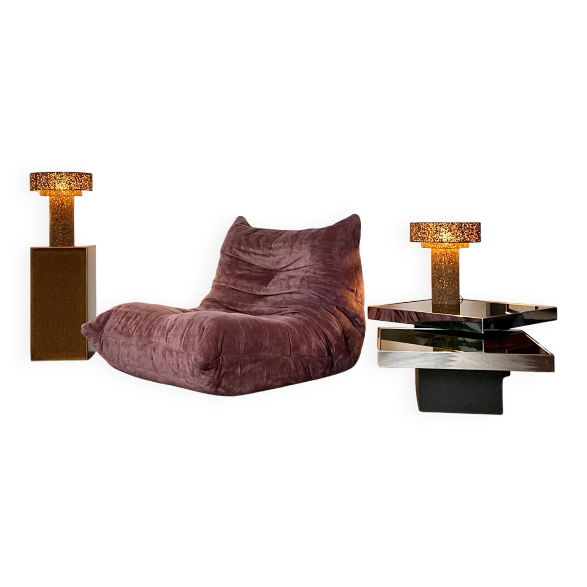 Chauffeuse Togo Ligne Roset vintage